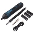 thumbnail image 2 of 3.6V Cordless Screwdriver, Rechargeable Ergonomic Handle 3.6V ABS Electric Screwdriver  For Home, 2 of 8