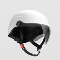 thumbnail image 1 of Casco de coche eléctrico para hombres y mujeres, medio casco a prueba de viento para protección solar de verano, casco de seguridad para coche con batería portátil, 1 of 5