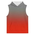 thumbnail image 2 of Tisuna Sleeveless Tank Tops For Boys Kids Summer Hoodie Gradient Print Tops Soft Sport Athletic Tees Shirts For Toddler And Tweens 2-12 Years, 2 of 4