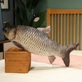 thumbnail image 3 of 30-100cm Simulation Funny Fish Plush Toys Stuffed Soft Animal Carp Plush Pillow Creative Sleep Cushion for Kids Girls Xmas Gift, 3 of 5
