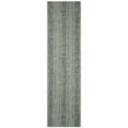 thumbnail image 6 of SAFAVIEH Courtyard Robert Striped Indoor/Outdoor Runner, 2'3" x 6'7", Light Grey/Teal, 6 of 10
