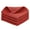 Red, variant on BIZHUA Cotton Dish Cloths Weave Soft and Absorbent Dish Towels 4 Pack Dish Rags 13.4 X 13.4 Inches Dishcloths for Kitchen Washing Dishes, 4*Towel