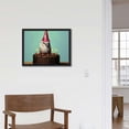 thumbnail image 4 of Nawypu  Party Hat Bird Chocolate Cake Canvas Wall Art, Design by Lucia Heffernan, 4 of 4