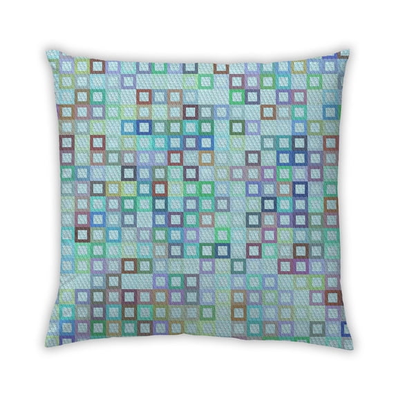 Ahgly Company Indoor Square Contemporary Throw Pillow, 18 inch by 18 inch