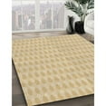 thumbnail image 3 of Ahgly Company Machine Washable Indoor Round Transitional Metallic Gold Area Rugs, 7' Round, 3 of 7