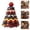 B#diy quilted fabric tree kit, variant on Americana DIY Quilted Christmas Tree Kit, Pre‑Cut Patchwork Fabric Craft Set for Adult Beginners, Complete Sewing Supplies, 11.81 Inch Self‑Standing Tabletop Ornament for Holiday Home Decor