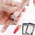 thumbnail image 1 of Airlove 20pcs Nail Extensions Kit Fiberglass Nail Art Builder Wrap Sticker Tips with Shape Clip (White), 1 of 3