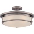 thumbnail image 3 of Quoizel Sailor Large Semi Flush Mount in Antique Nickel, 3 of 3