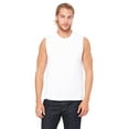 thumbnail image 1 of The Bella + Canvas Unisex Jersey Muscle Tank Top - WHITE - L, 1 of 3