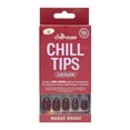 thumbnail image 1 of Chillhouse - Press Ons Tips Nails - Oval - Rogue Rouge - 30 Tips, 1 of 8