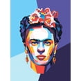 thumbnail image 1 of Frida Kahlo Pop V - CANVAS or PRINT WALL ART, 1 of 1