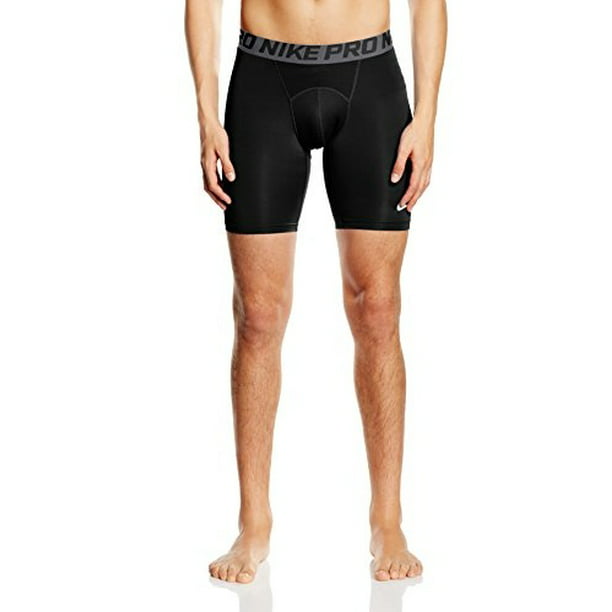 Stroomopwaarts reflecteren Sjah Nike Pro Combat Men's 6" Compression Shorts Underwear Black Size 2XL -  Walmart.com