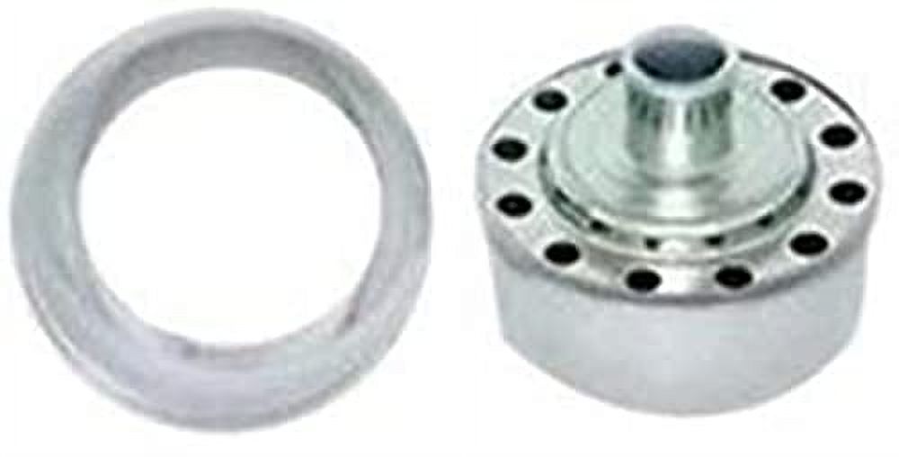 Racing Power R9171 PCV Steel Push-In Breather, Chrome