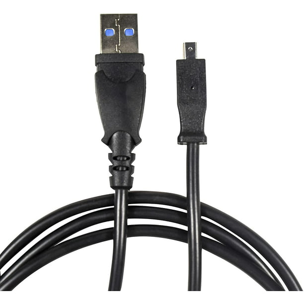 Acusador Facultad Bañera HQRP USB Cable / Cord compatible with KODAK Model U-8 / U8, Fits EASYSHARE  C1013, C310, C315 Digital Camera - Walmart.com