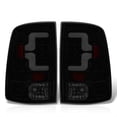 thumbnail image 3 of AJP Distributors Smoke Lens Black Housing White Tube LED Tail Lights Lamps Compatible/Replacement For Ram 1500 2500 3500 2009 2010 2011 2012 2013 2014 2015 2016 2017 2018 09 10 11 12 13 14 15 16 17 18, 3 of 10