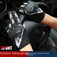 thumbnail image 2 of Guantes de ciclismo para deportes al aire libre, locomotoras, fitness, antideslizantes, para primavera y verano, especiales para soldados que luchan al aire libre, protección, 2 of 5