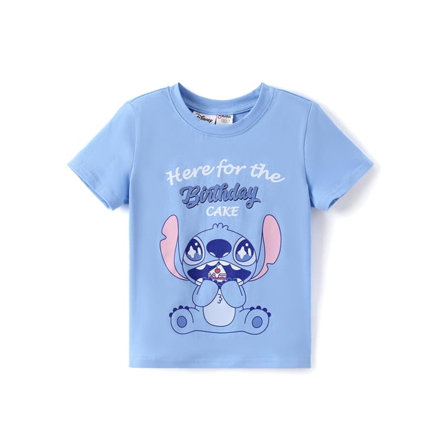 Camiseta Disney Lilo and Stitch para cumpleañeros para niñas de 3 a 13 años