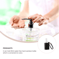 thumbnail image 2 of Weiweiguan 1 Set 60ml Travel Bottle Empty Bottles Key Chain Holder for Hand Sanitizer, 2 of 6