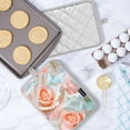thumbnail image 5 of Pot Holders Set of 2 Heat Resistant 338℉ Kitchen Oven Gloves Potholder Cooking Baking Microwave Mitts Blossom Rose Flower, 5 of 7