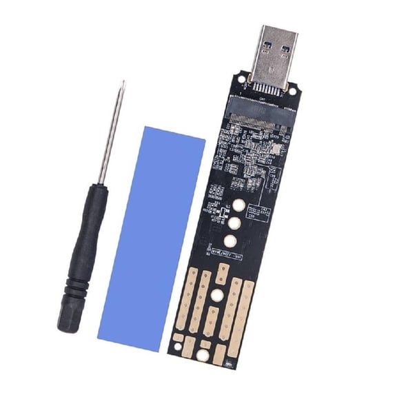 NVMe SSD Enclosure with RTL9210B/JMS581DL Chip 2230 2242 2260 2280