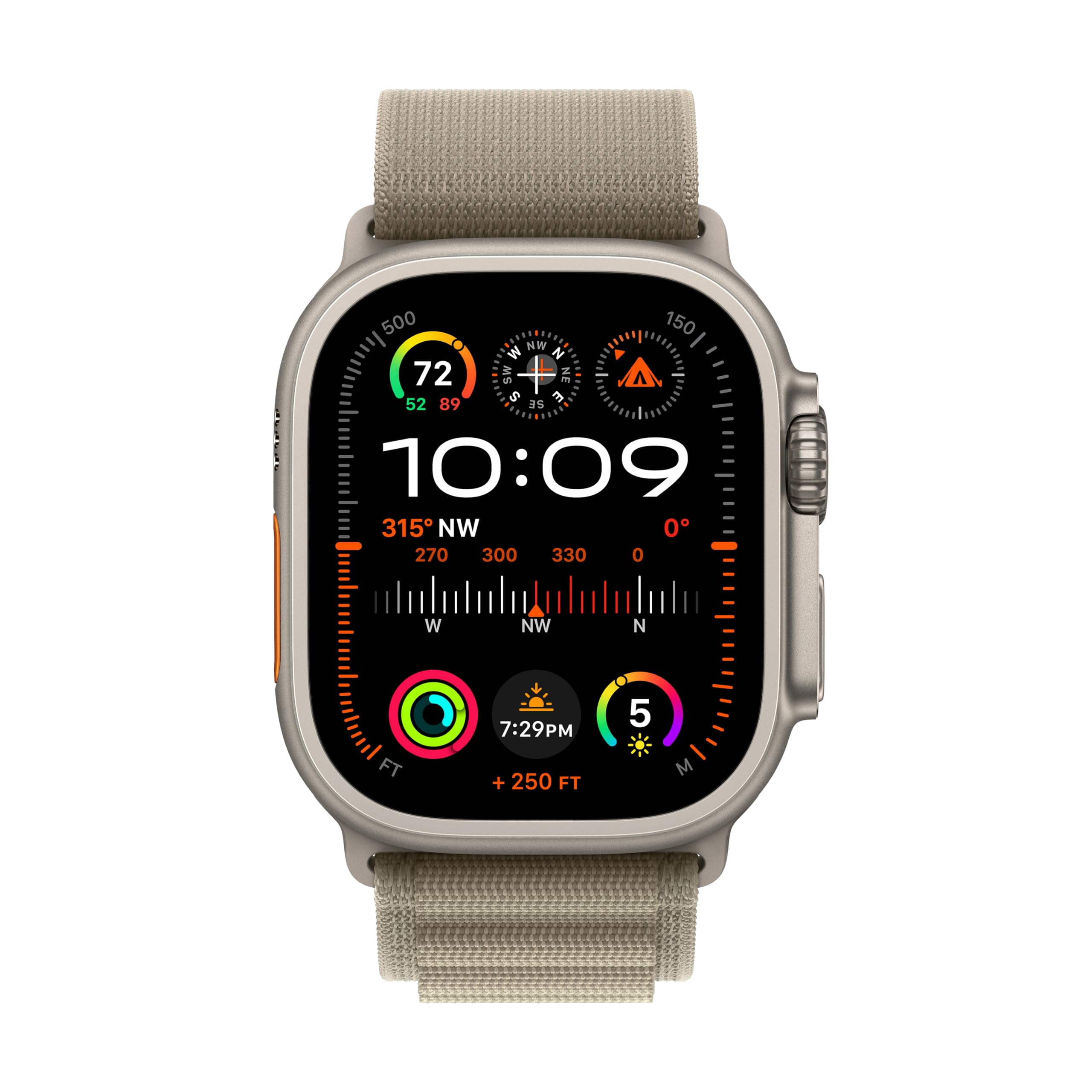 Apple iPhone Smart Watch Ultra 2 - 49mm Titanium with Alpine Loop