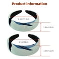 thumbnail image 3 of 2 Pcs Padded Headbands for Women, Whale Headband for Girls Hair Band Head Band Hoops for Teen Girls Hair Accessories for Women Girls, 3 of 6