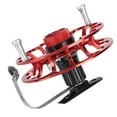 thumbnail image 2 of Fishing Gear Fishing Reel Portable Multifunction Allmetal Spinning Wind Fire Wheel(Red ), 2 of 8