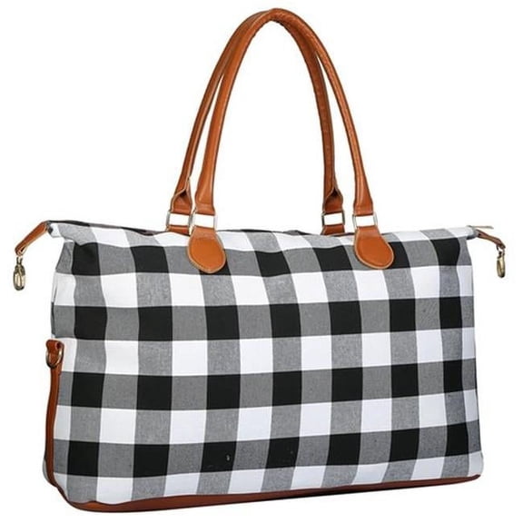 Women Duffle Bag Travel Luggage Tote Bags, White