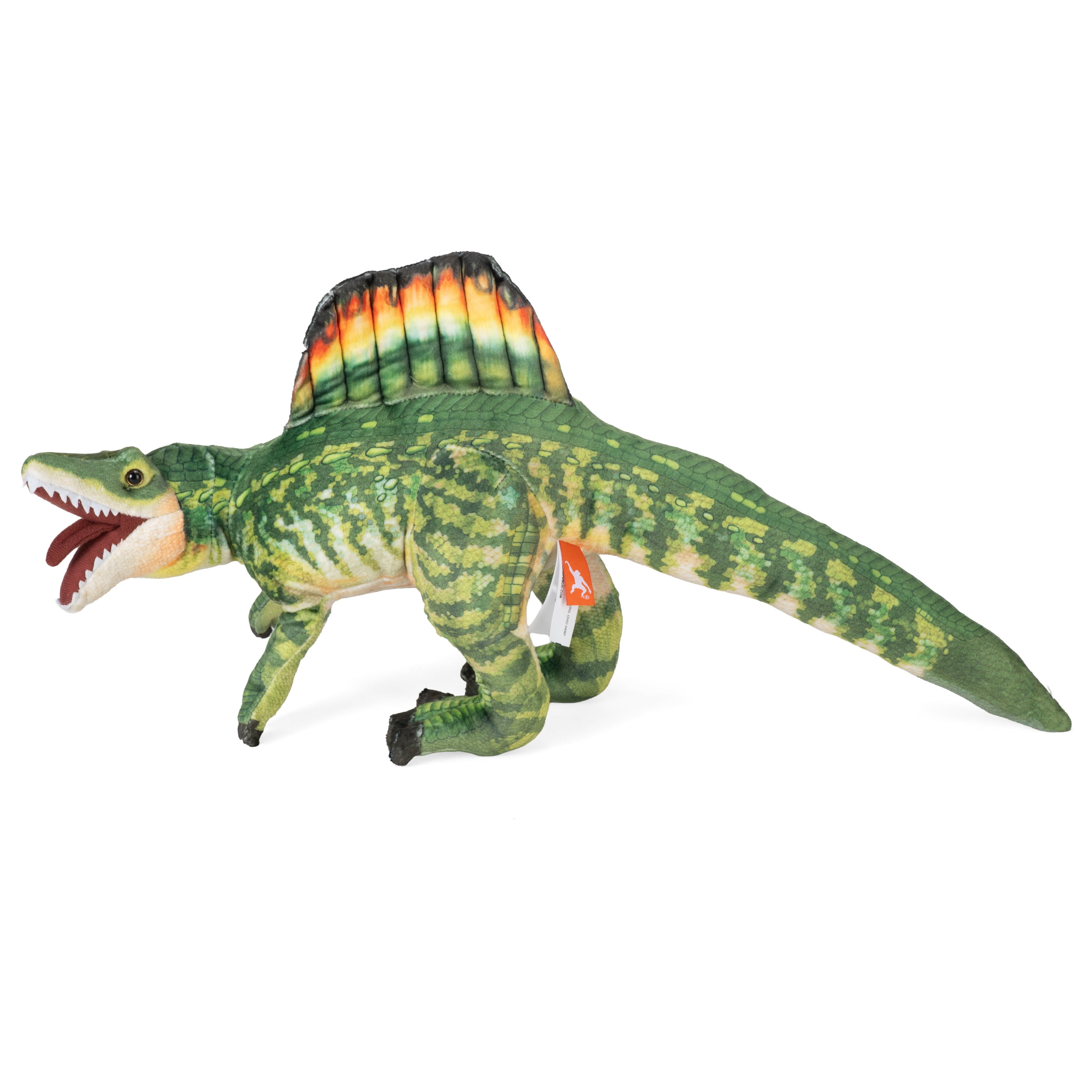 Wild Republic Artist Collection, Dinosaur Spinosaurus, Gift for Kids, 15 inches, Plush Toy, Fill is Spun Recycled Water Bottles