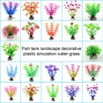 thumbnail image 3 of Greeniant 10 piezas de decoración de acuario realista apariencia realista ecológica para pecera decoración de pecera Artificial decoración del acuario CX35Rojo Verde, 3 of 6