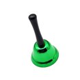 thumbnail image 3 of MOKKHNB 1Pcs Iron Handbell Green Portable Durable Musical Instrument Toy For Children 7.5x2.9x5.1in, 3 of 8