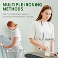thumbnail image 6 of 2025 Upgraded Mini Travel lron for Clothes -Portable Handheld Steamlron with Wet & Dry lroning for Home, Business & Travel (Beige/Green), 6 of 10