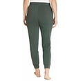 thumbnail image 6 of Eddie Bauer Womens 2 Pack Fleece Lounge Joggers Size: XL, Color: Black/Heather Olive, 6 of 7