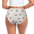 thumbnail image 3 of Womens Underwear - No Show Seamless Underwear for Women, Dots dragonflies Soft Stretch Women's Panties, Hipster Ladies Panties Breathable Bikini Underwear Briefs, 3 of 6