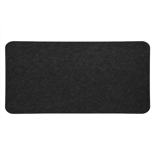 Alfombrilla de ratón para mesa de poliéster de 68x33cm, alfombrilla para ordenador portátil y escritorio de oficina, almohadillas antiestáticas para ordenador y PC, color gris oscuro