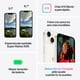 thumbnail image 5 of iPhone Apple 14 256GB Dual SIM Blanco Desbloqueado, 5 of 5