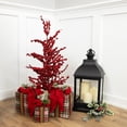 thumbnail image 3 of Northlight Artificial Berries Christmas Twig Tree - 30" - Unlit, 3 of 6