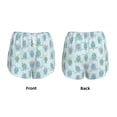 thumbnail image 3 of Pofeuu Sea Turtle Print Women's Athletic Shorts Running Workout Shorts Tummy Control Quick Dry Gym Shorts with Pockets Double layer sports shorts-Medium, 3 of 7