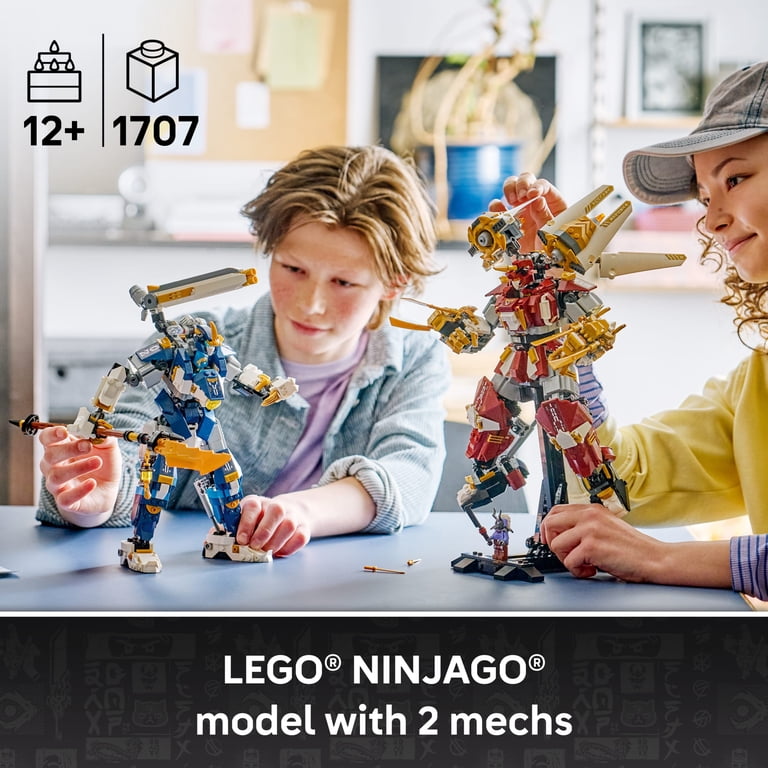 LEGO NINJAGO The Twin Titan Mechs - Building Toy for Boys & Girls
