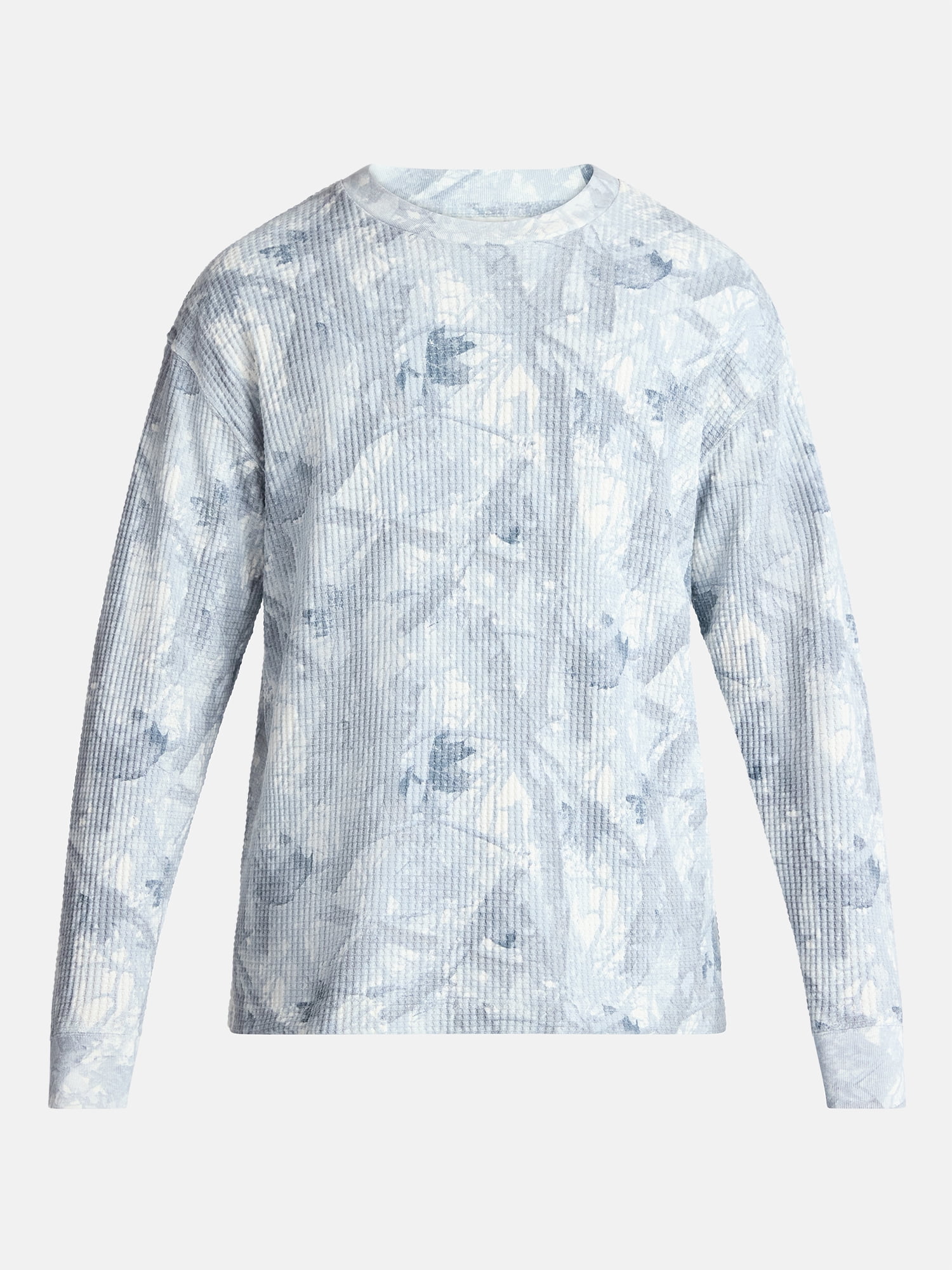 No Boundaries Thermal Tee with Long Sleeves, Men's & Big Men's