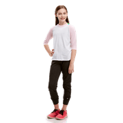 YTH RAGLAN BASEBALL50C/50P-B209