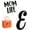 Black E, variant on 2PCS Letter Charms Insert Decoration , Beach Bag Charms for Bogg Bag Original All Styles, Accessory Charm Set for Tote Bags Beach Tote Bags