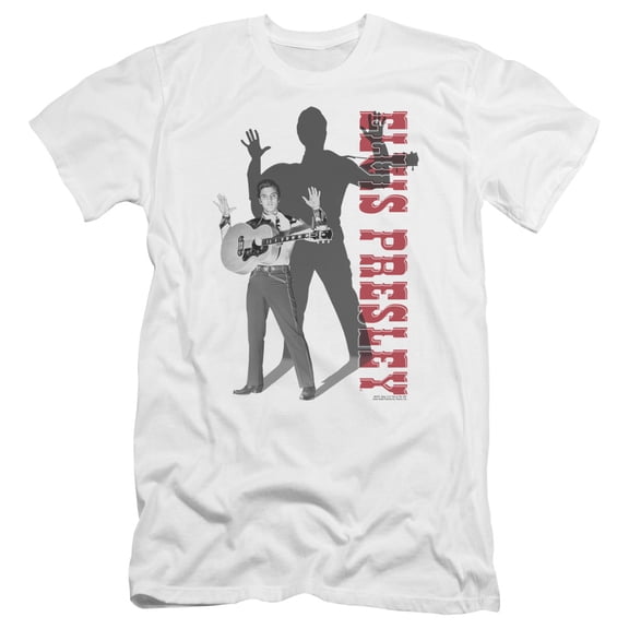 Elvis Presley - Look No Hands - Premium Slim Fit Short Sleeve Shirt - Small