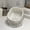 White-0S, variant on MMJ Double-Layer Draining Basket Plastic Fruit Vegetable Colander Washing Bowl Kitchen Sink Strainer Countertop Storage 10.04x4.33in