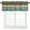 Farmhouse, variant on Rustic Farmhouse Valances Curtains for Bedroom Living Room Retro Wood Barn Roman Shades for Windows Teal Green Brown Country Curtains & Drapes Rod Pocket Valances for Kitchen Window Curtains Over Sink