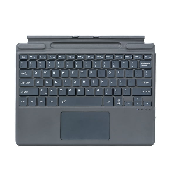 TFixol Backlit Keyboard Case for Microsoft Surface Pro 8/X/9 with BT 5.0, ABS+PU Material, Type-C Charging, 95-Hour Usage, 500M Keystroke Life