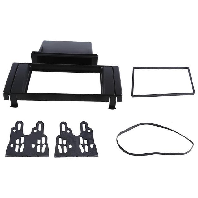 1 Din Stereo Radio Fascia Dash Panel Frame Interior Accessory Fit for 5 Series E39 X5 E53