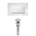 thumbnail image 1 of American Imaginations 35.5-in. W 3H4-in. Ceramic Top Set In White Color - Overflow Drain Incl. AI-15546, 1 of 1