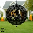 thumbnail image 4 of C-CRAFT Witch Wind Spinner 14 Inches, Halloween Style Garden Decoration for Costume Party, Magic Enthusiasts Gift, Witchy Home Decor, 4 of 4