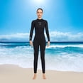 thumbnail image 4 of Traje de buceo elástico en 4 direcciones, traje de surf de longitud completa, traje de baño Rash Guard Mujer L, 4 of 9
